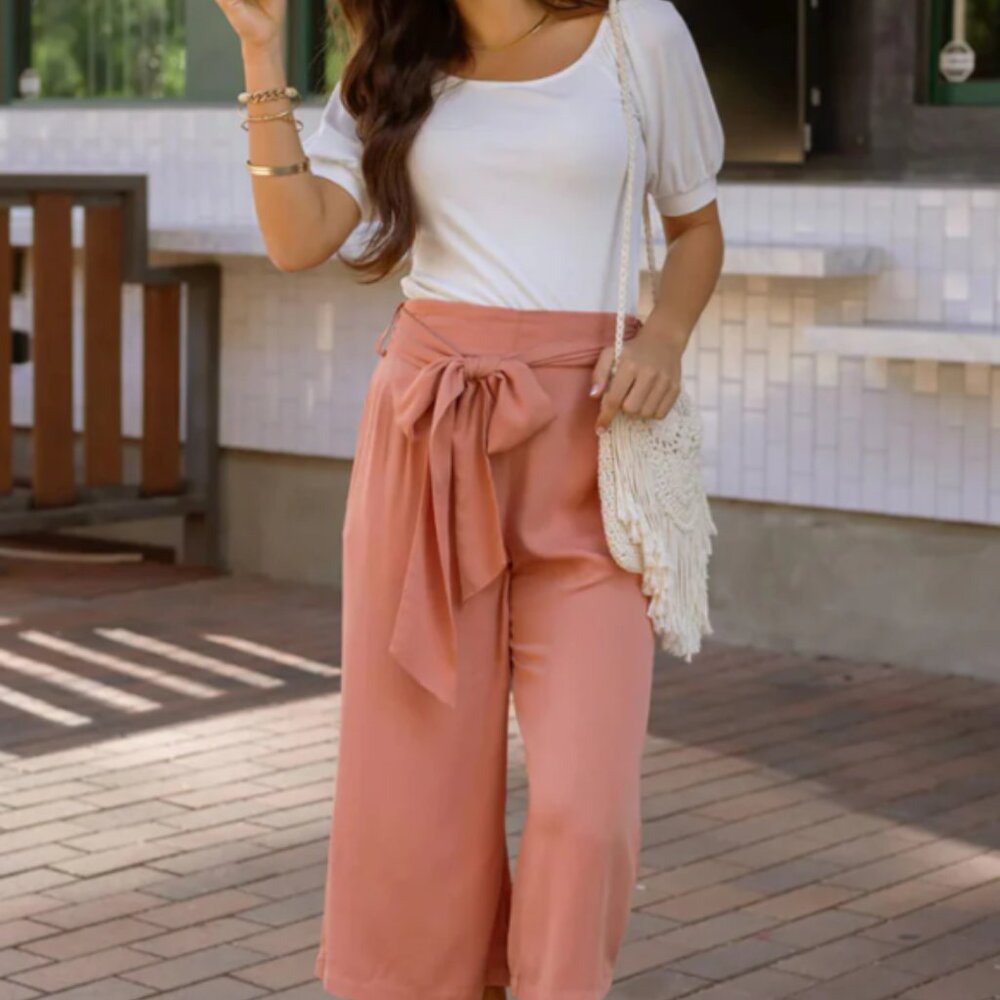 Grace & Lace Wide Leg Crops